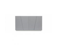 Buffet design laccato grigio opaco ALESSIA