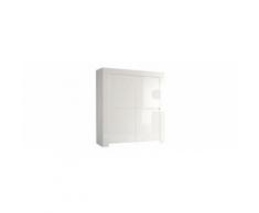 Buffet design quadrato 4 ante laccato bianco ERIA
