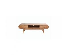Mobile TV design 2 cassetti frassino naturale BALTIK