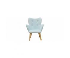 Poltrona bambino design verde acqua BABY BRISTOL