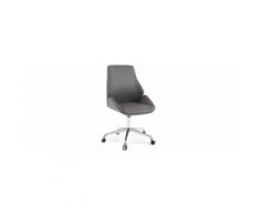 Poltrona da ufficio design grigio GUIDO