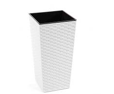 Siena Garden Paris Vaso per Piante, Bianco
