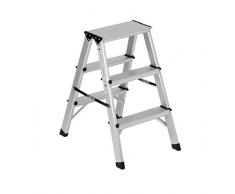 Sgabello alluminio Everest Doppia salita Portata max 150 kg Per uso domestico e bricolage.