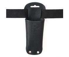 Multiuso 3 - Fondina Porta Forbici da Potatura in Vero Cuoio, Colore Nero, Rivetti Cromati, Cintura Inclusa