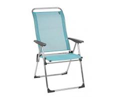 Lafuma Mobilier LFM2772 Sedia Pieghevole, Azzurro, 62.5x67x111 cm