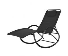 Vivere WAVELAZE-BK Sedia Wave Laze-Nero