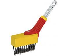 Wolf-Garten 71AAA020650 FB-M Spazzola da Giardino, Rosso/gialo, 15x26.1x39.5 cm