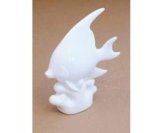 HGD CS24-1618 Statuetta Pesce, Bianco