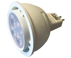 Homelux 710003 - Lampadina dicroica LED, 7 W/Mr16, 430 lm, 12 V, luce bianca