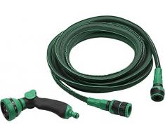 Tubo da Giardino Maestro ✓ incl. Doccia Multifunzione ✓ Resistente ✓ Nessuna Torsione o Nodi | Tubo Flex | Tubo Acqua Estensibile | irrigazione Giardino