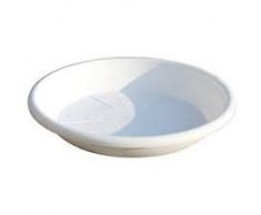 Nuova Plastica Adriatica NPA039 Sottovaso per Vaso, Bianco