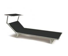 Galileo Casa Riccione Lettino Mare, Nero