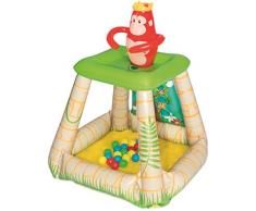 Up, In & Over Piscina con 25 Palline Jungle Time, 2+ Anni, Cm. 89X86X107