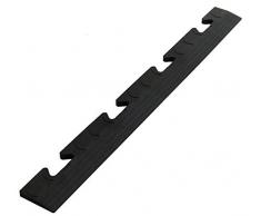 Art Plast PS50BLN/F/LOT10 Scivolo Femmina per piastrella PVC, Nero