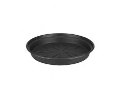 Elho Green Basics Sottovaso, Nero, 45 cm