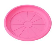 Hobby&Style 11771.0 Sottovaso per Vaso Rattan, Fucsia, 20x20x2.5 cm