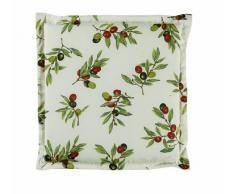 Best MIGLIORI 04441480 - cuscino decorativo, bianco, 46 x 46 x 5 cm