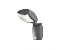 Konstsmide potente luce moderna Latina LED parete con sensore di movimento di grande formato