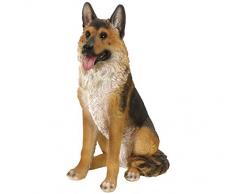 Dehner Dekofigur Schäferhund Statuetta Decorativa, Marrone, 59 x 44 x 26 cm