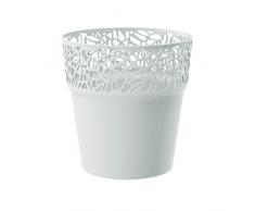 Zanvic - Fioriera a graticcio, Colore Naturale, 17,5 cm, 17 x 17 x 17 cm, ZA488