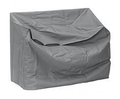 Dehner Deluxe per panchina da Giardino, ca. 160 x 78 x 75 cm, Poliestere, Antracite