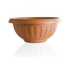 Bama Vaso a Ciotola, per Terra e Piante, Natura, Ø 26 cm, Terracotta