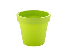 greemotion Anna Vaso di Fiori, Grigio Talpa, Ø 45 cm