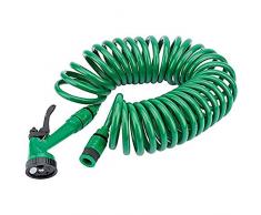 Draper 83984 10 m Recoil Tubo con Pistola Spray e connettore per Il Rubinetto,