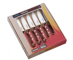 Tramontina 29899/164 – Set di coltelli Bistecca Rosso (6)