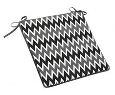 Best Cuscino per Sedia con Lacci, Multicolore, 40 x 40 x 3 cm, 4411773