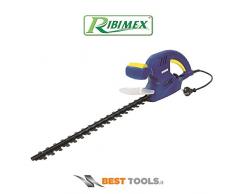 Ribimex PRTH509A Tagliasiepi Elettrico 510 mm, Blu, 18x8x87 cm