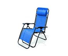 Galileo Casa Rio Text Sedia Gran Relax Blu