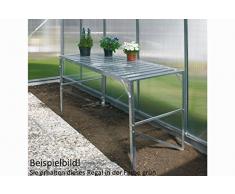 Vitavia Tavolo 1 Piano in Alluminio Laccato Verde Abete, L. 120 x 54 x h. 76 cm.