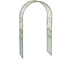 Jonart Design Wimbledon Arco da Giardino, Verde, 120 x 45 x 214 cm