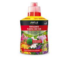 Semillas Batlle 710822UNID Fertilizzante per Piante da Fiore, 400 ml