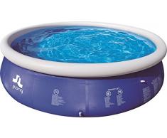 Jilong Pools Piscina Autoportante Rotonda 42084Cm, 8652 Litri, Blu, 420 x 84 cm