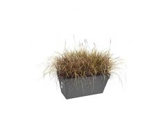 Elho Loft Urban with Wheels Vaso da Giardino, Antracite, 69.4x34.8x32.1 cm