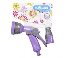 Hozelock 2676 8340 Garden Water Spray Gun PVC Grigio, Porpora ugello atomizzatore per Pistola ad Acqua da Giardino