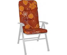 Angerer - Cuscino per Sedia con Schienale Alto, Colore: Terracotta