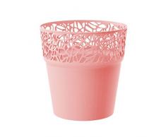 Zanvic - Fioriera a graticcio, Natura 17,5 cm, Melocotone, 17 x 17 x 17 cm, ZA489