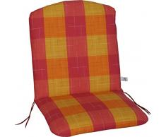 Angerer Cuscino per Sedia 45 x 90 cm, Design Dublin Terra (Senza Sedia)