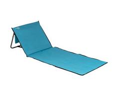 Red Mountain - Tappeto da Spiaggia con Schienale, Colore: Blu