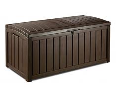 Keter 14647240 Glenwood Cassapanca, Marrone