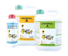 MyPot MYPO0018 Kit Fertilizzante, Bianco/Blu/Giallo/Verde