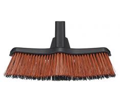Fiskars Testa di Scopa da Giardino Solid Uso Multiplo M, Nero, 380 mm/m, 1025930