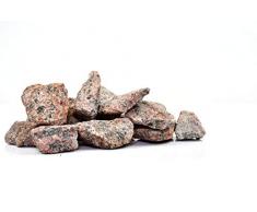 Stone Garden Vanga Pietra Decorativa, tonalità di Rosso/Nero/Bianco