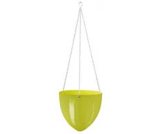 Scheurich, Fioriera pensile, Colore: Verde (Bright Green), Ø 20 cm, Altezza: 18 cm