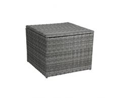 greemotion 126913 Contenitore, 42 Litri, Grigio, 80x80x65 cm