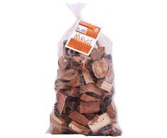 Camerons BBQC10-Ch - Griglia per Barbecue da Esterni, Colore: Ciliegia 840 Pollici cubici (ca. Sacchetto da 4,5 kg), Naturale.