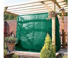 Draper, 12917, Telo di Copertura per Dondolo Hollywood a 3 sedute, Verde (Gruen)